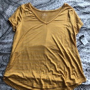 Rue21 Yellow Stripped Shirt!